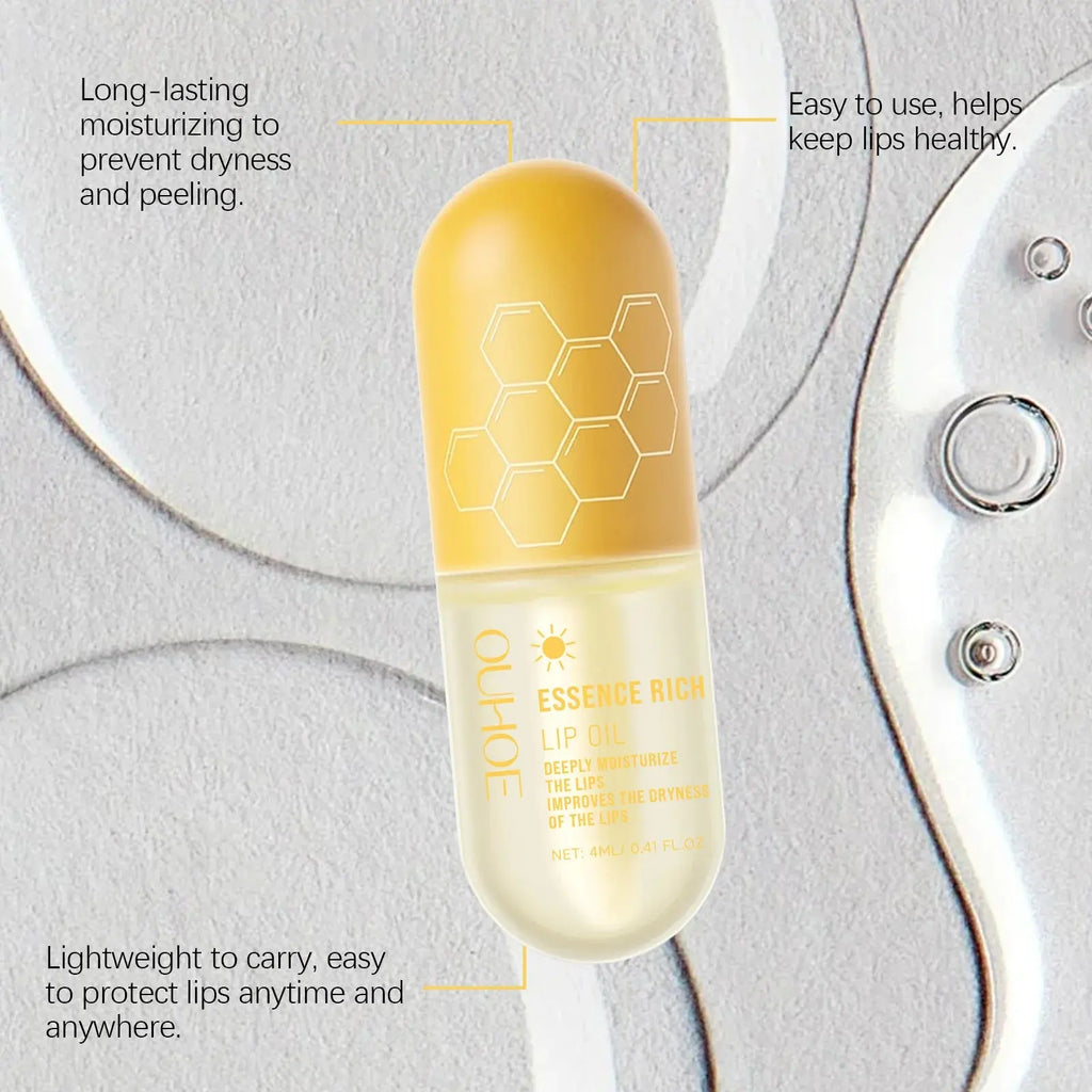 Lip Balm Serum Nourishing Lasting Moisturizing Repair Prevent Cracking Improve Dullness Reduce Line Plumper Oil Daily Lip Care theelegancejewellery