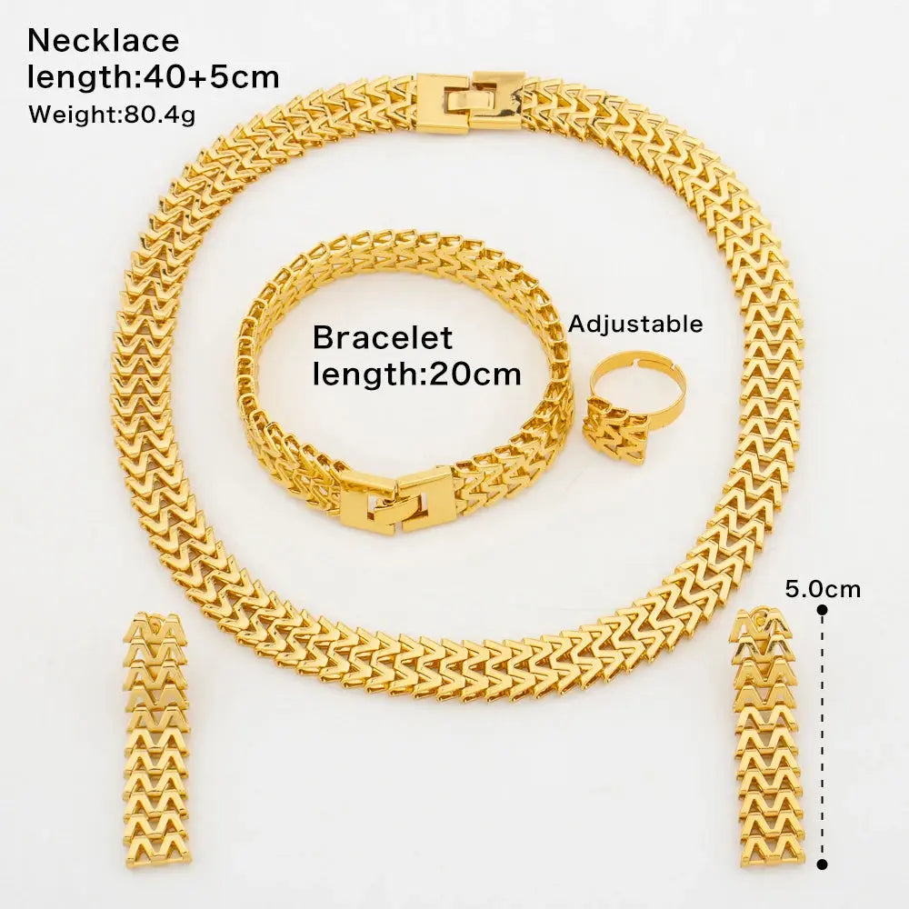 Necklace & Earring Set for Women,  Bracelet Jewelry Sets, Bridal Wedding Gift Jewellery Woman Accessories theelegancejewellery
