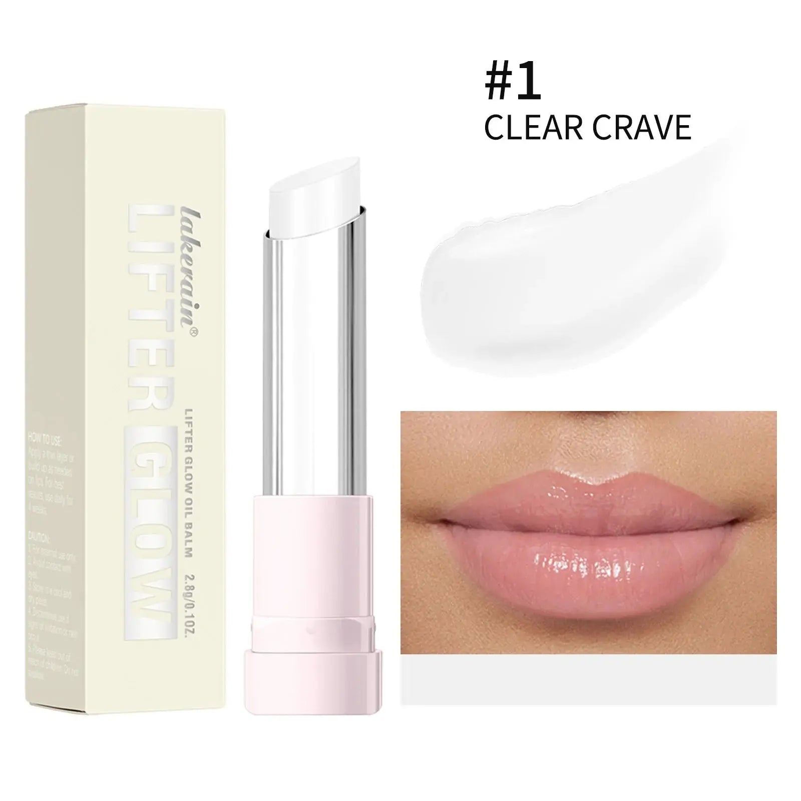 Lip Balm Lifter Glaze Oil Balm with Hyaluronic Acid and Hydrating Oil Blend with 24HRs of Smooth Moisturizing Shine Pink Makeup theelegancejewellery