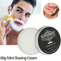 60g Mint Shaving Cream for A Comfortable Shave Nourishes and Protects Skin Shaving Soap Keep Face Freshness And Cleanliness