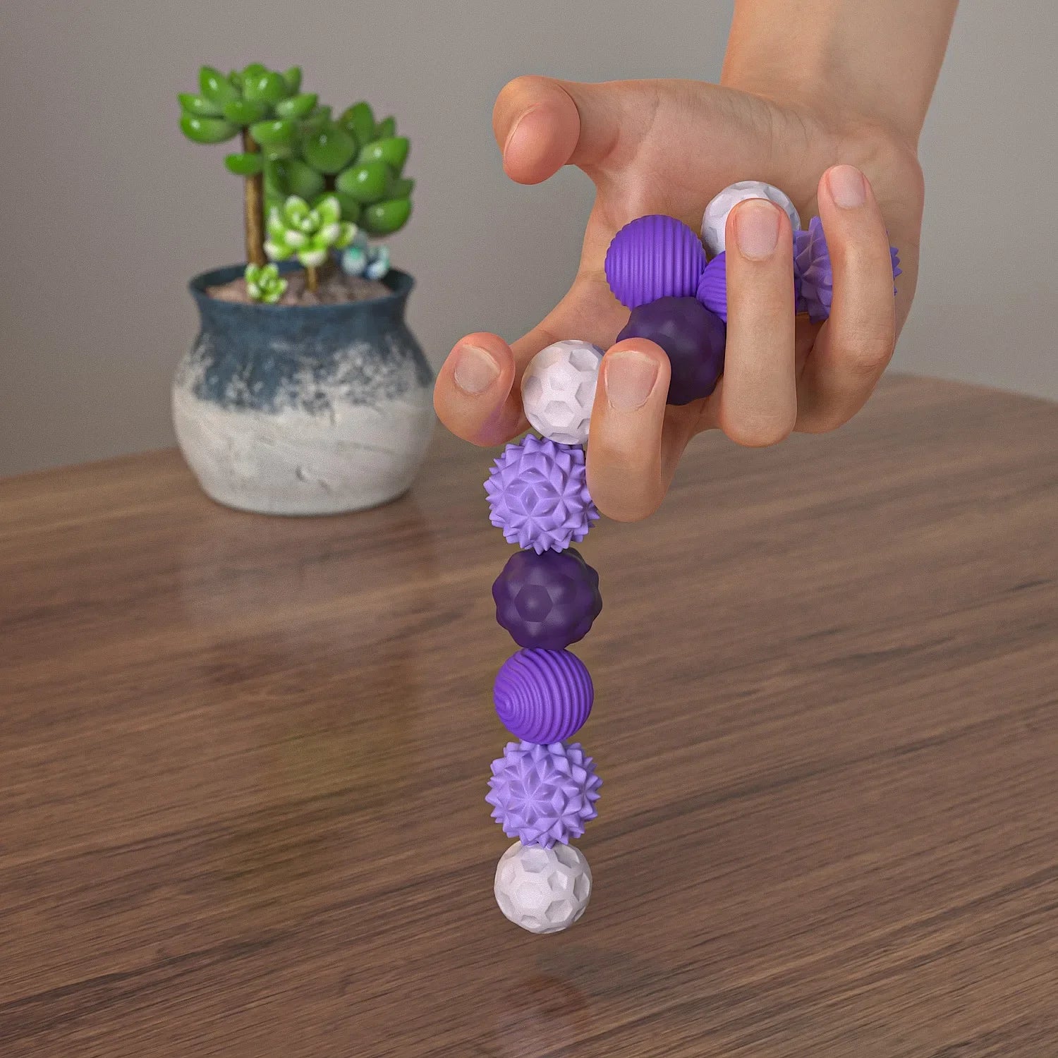 Silicone Magnetic Sensory Balls Fidget Toy Worry Balls Autism Calming Fidgeting Toy Kid Adults Anxiety Relief Stress Sensory Toy