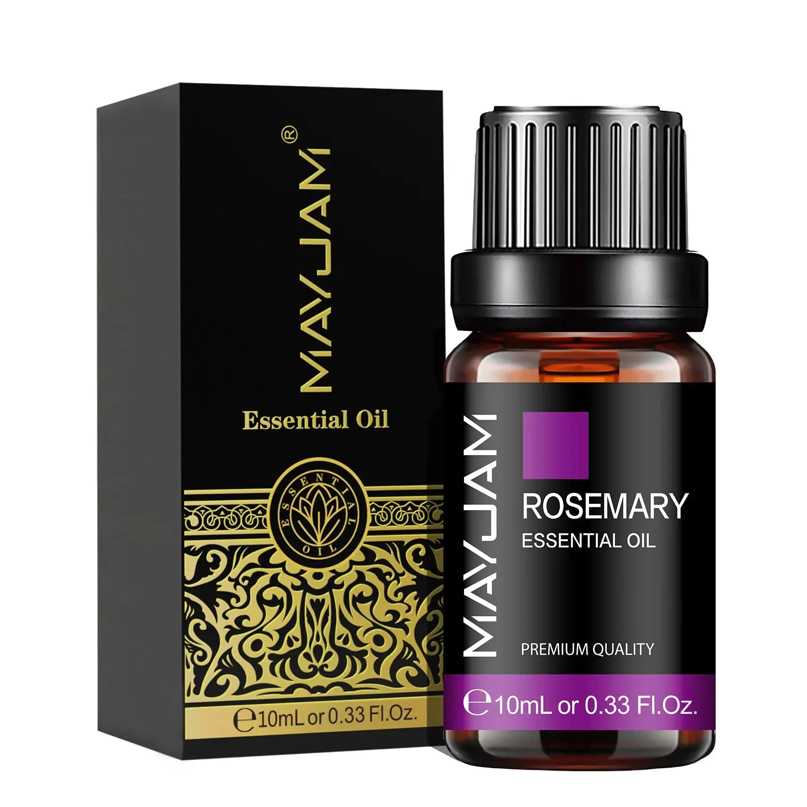 MAYJAM 10ML Essential Oil Lavender Jasmine Eucalyptus Vanilla Sandalwood Bergamot Rosemary Citronella Cinnamon Fragrance Oil theelegancejewellery