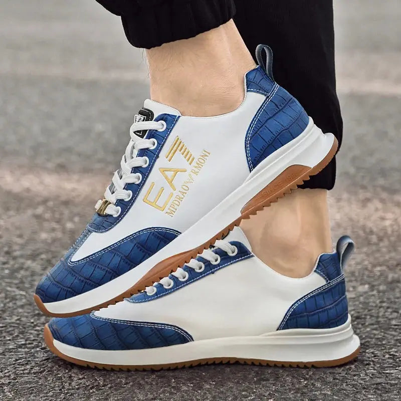 Italian Luxury Leather Sneakers theelegancejewellery