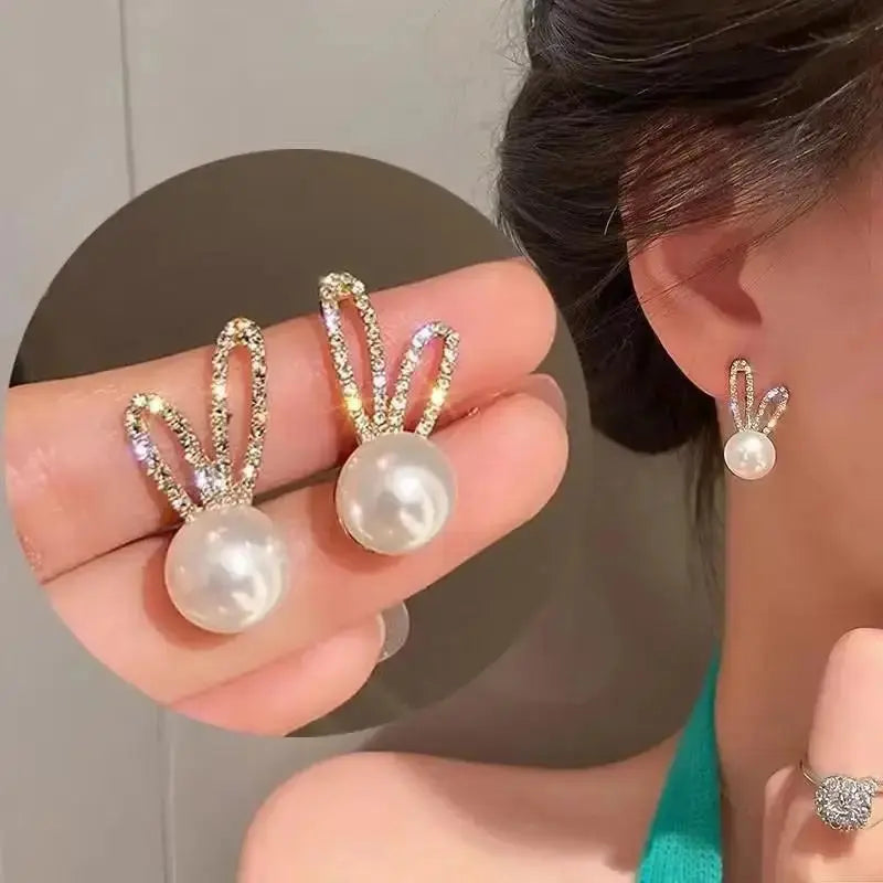 Korean Fashion Seven Star Zircon Earrings For Women Jewelry 2026 Trending New Luxury Women's Crystal Stars Stud Earrings Gifts theelegancejewellery
