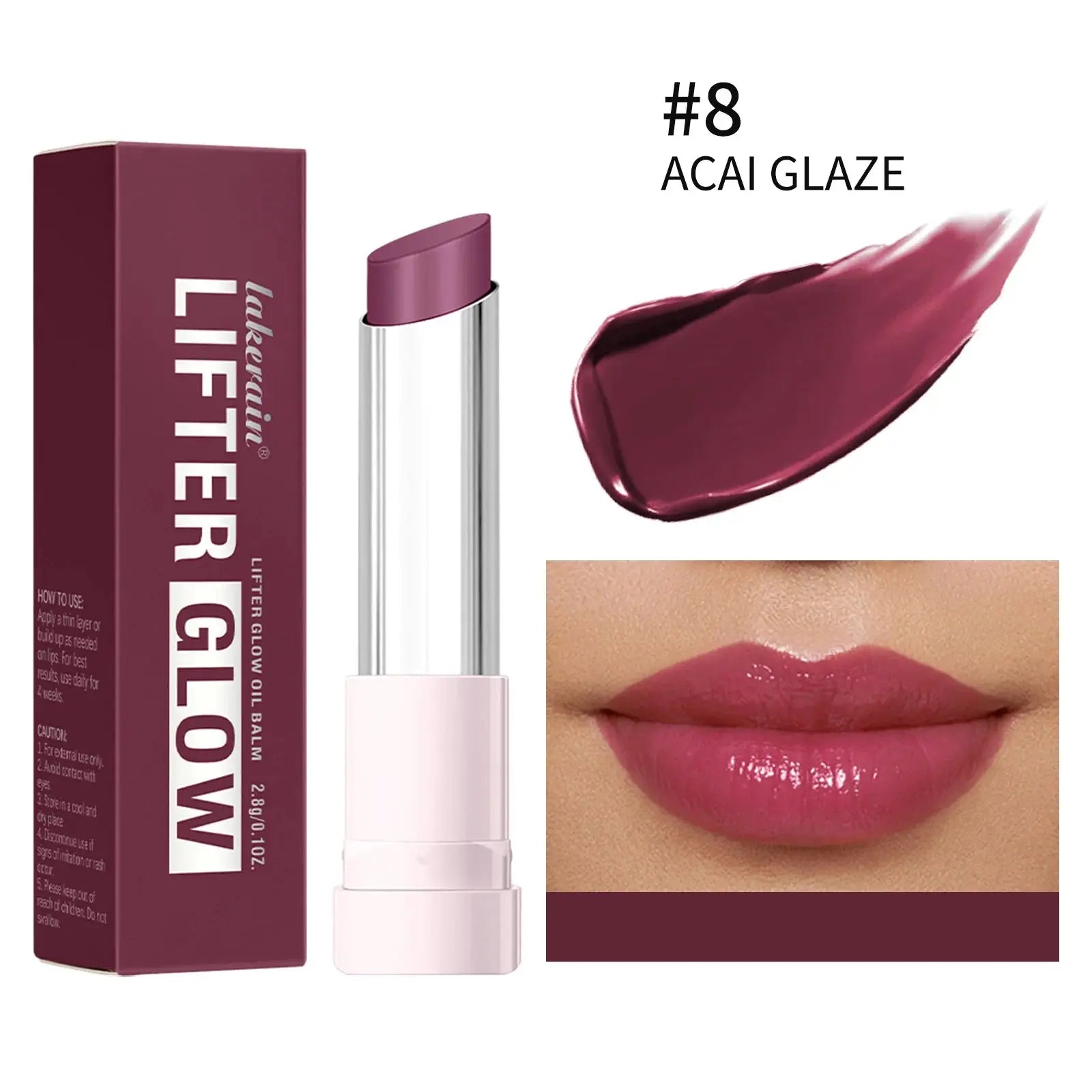 Lip Balm Lifter Glaze Oil Balm with Hyaluronic Acid and Hydrating Oil Blend with 24HRs of Smooth Moisturizing Shine Pink Makeup theelegancejewellery