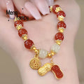Natural Hetian Jade Ins Niche Design Peanut Bracelet Popular Elegant Fashion Jewelry Sexy Young Girls Best Selling Holiday Gifts