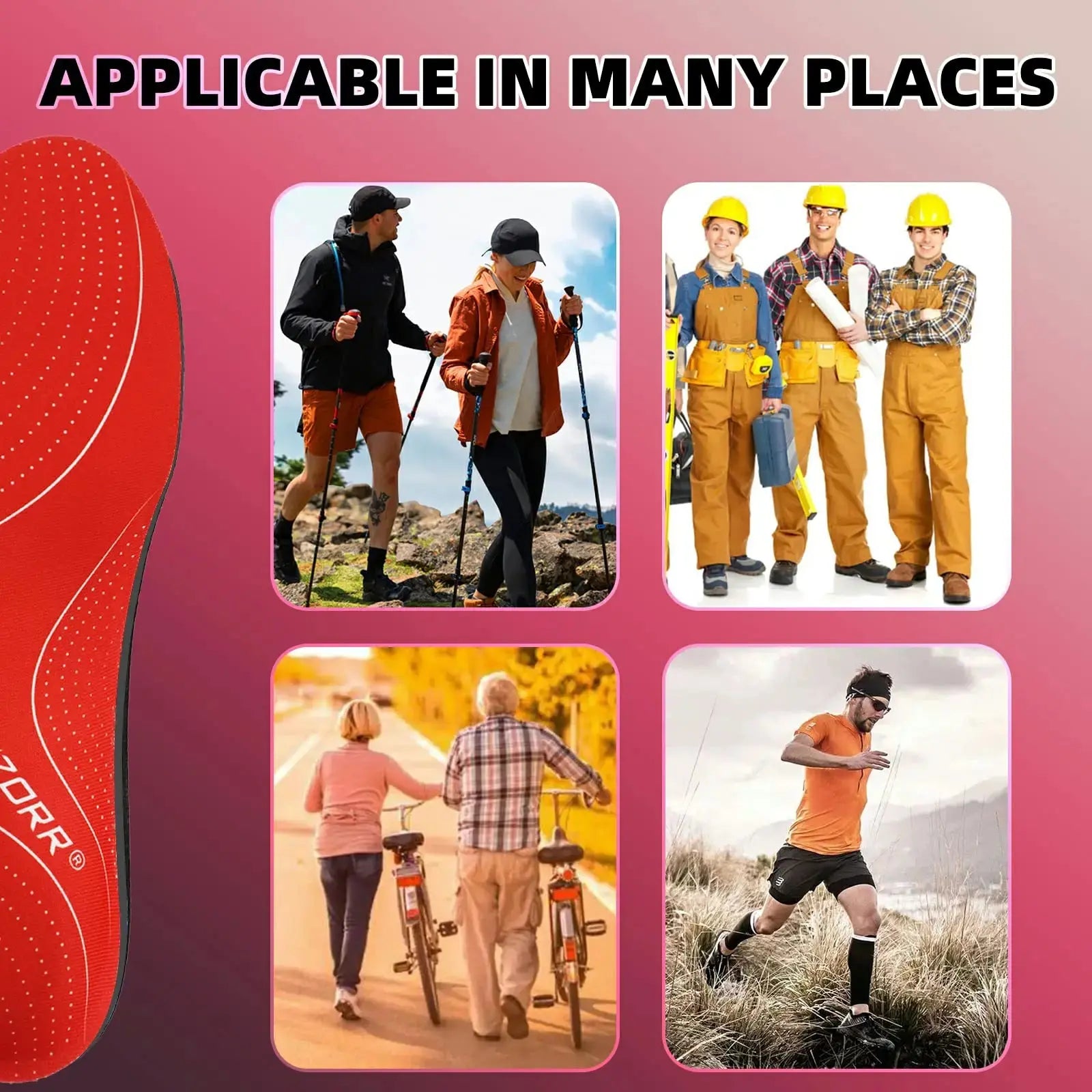 Plantar Fasciitis Orthotic Insoles theelegancejewellery
