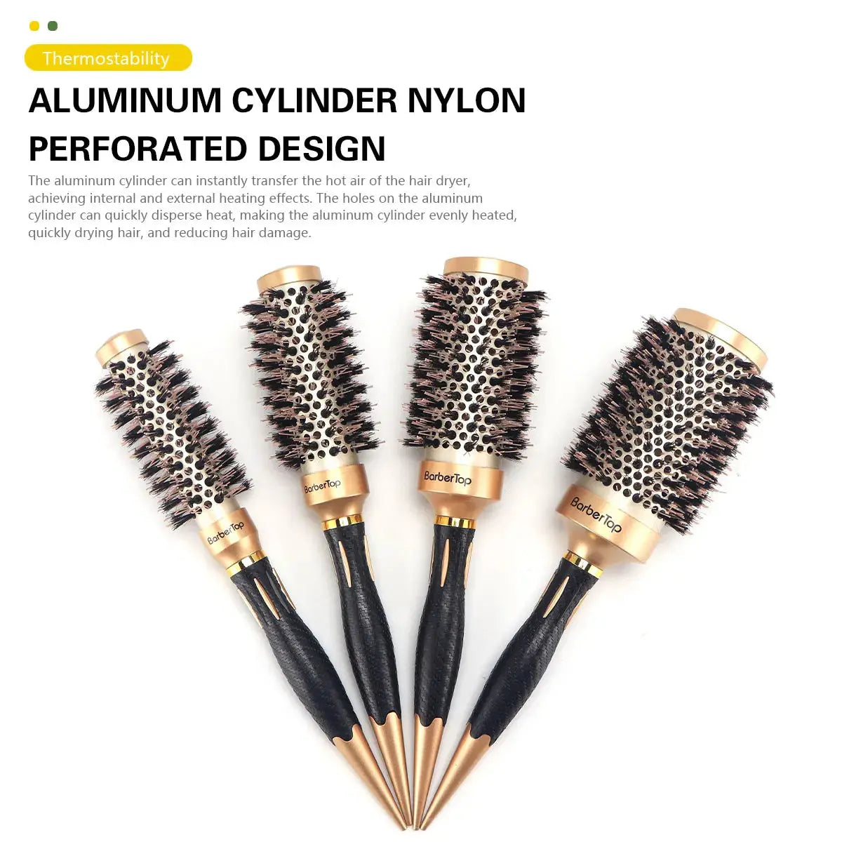 Salon Hairdressing Anti-static Hairdressing And Curling Styling Barber Hair Comb Women Wet Curly Hair Brush For  Styling Tool theelegancejewellery