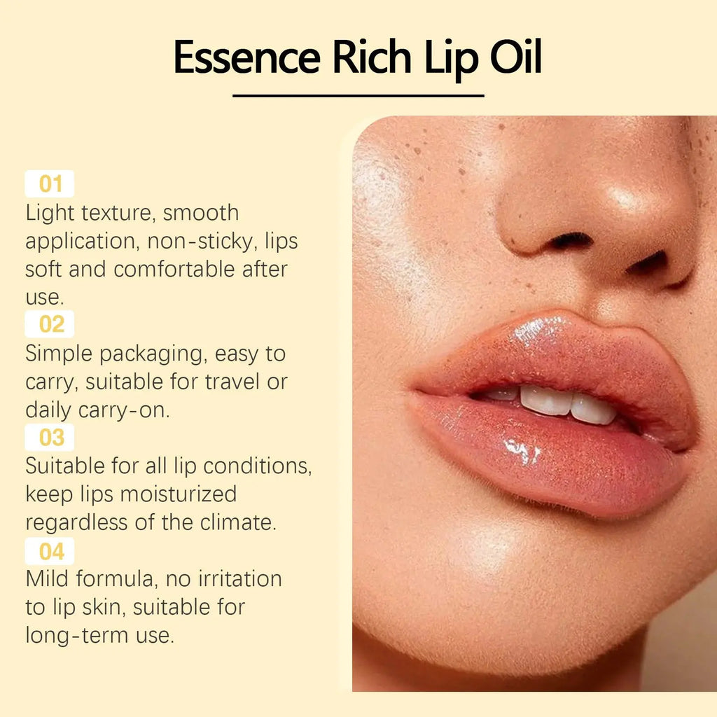 Lip Balm Serum Nourishing Lasting Moisturizing Repair Prevent Cracking Improve Dullness Reduce Line Plumper Oil Daily Lip Care theelegancejewellery