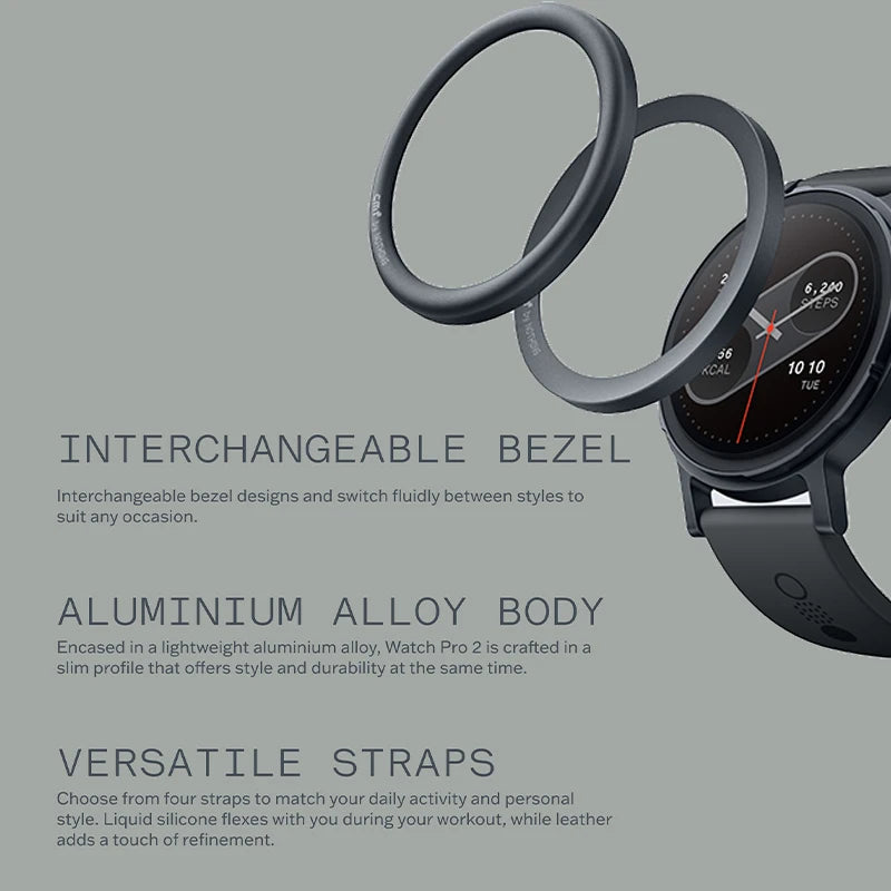 Global Version Nothing CMF Smart Watch Pro 2 1.32”AMOLED 120 Sports Modes Multi-system GPS Bluetooth calls with AI Noise Reduct