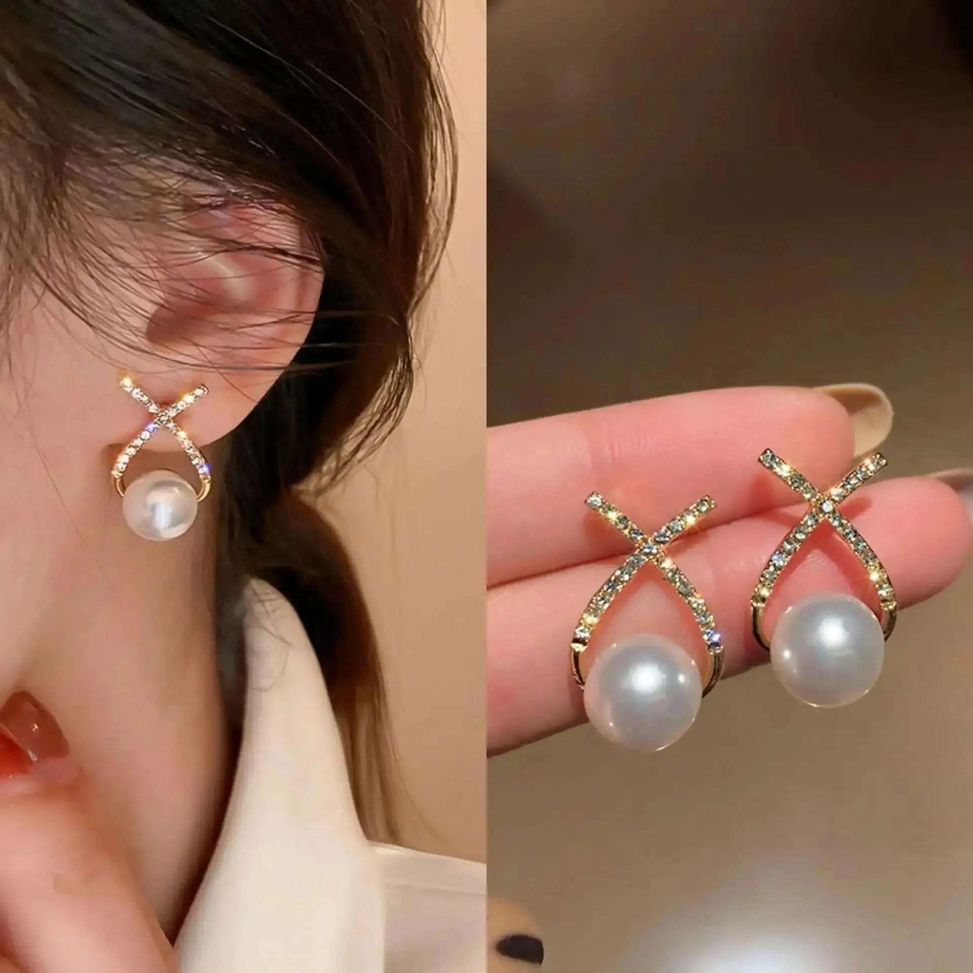 Korean Fashion Seven Star Zircon Earrings For Women Jewelry 2026 Trending New Luxury Women's Crystal Stars Stud Earrings Gifts theelegancejewellery
