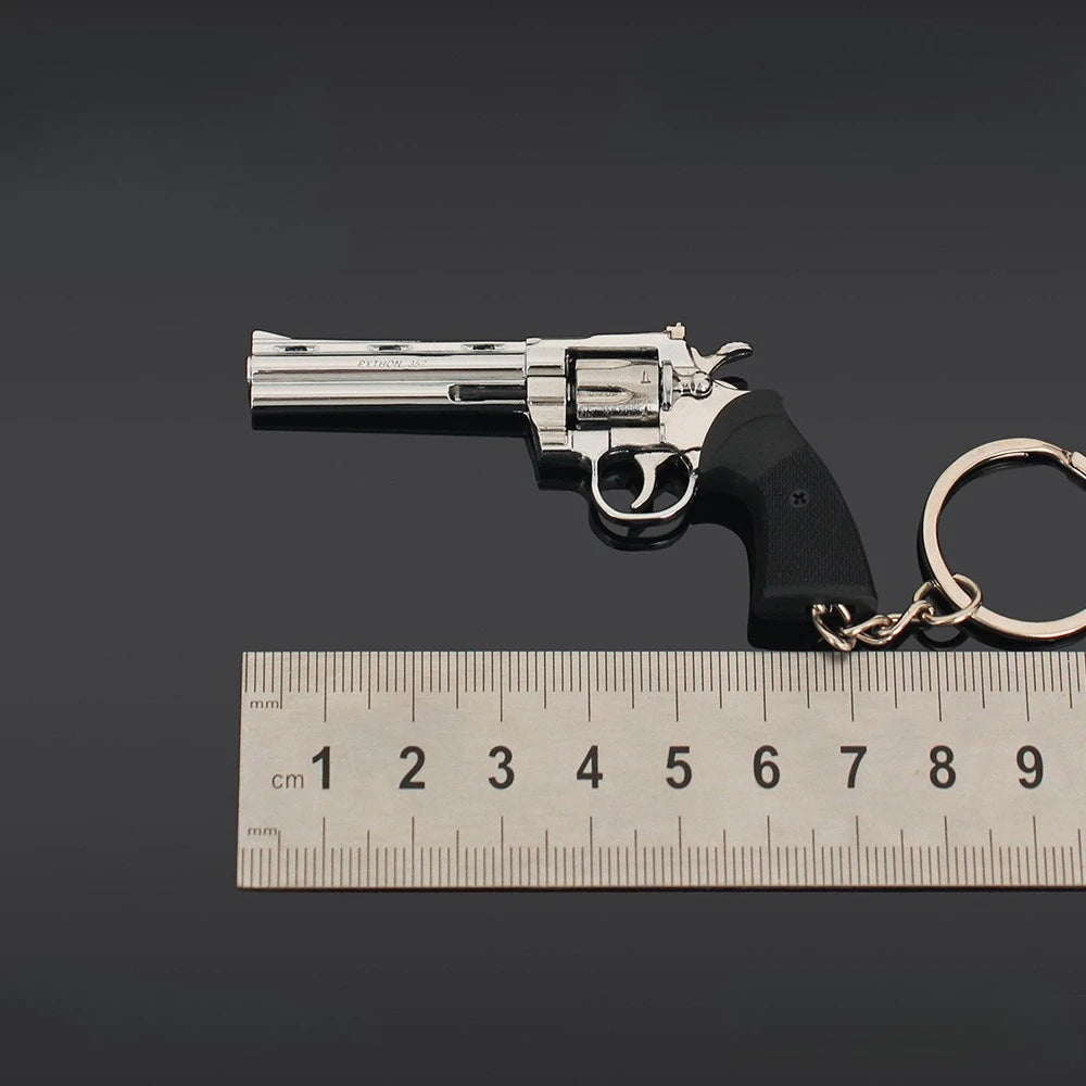 Toy Gun Alloy Keychain
