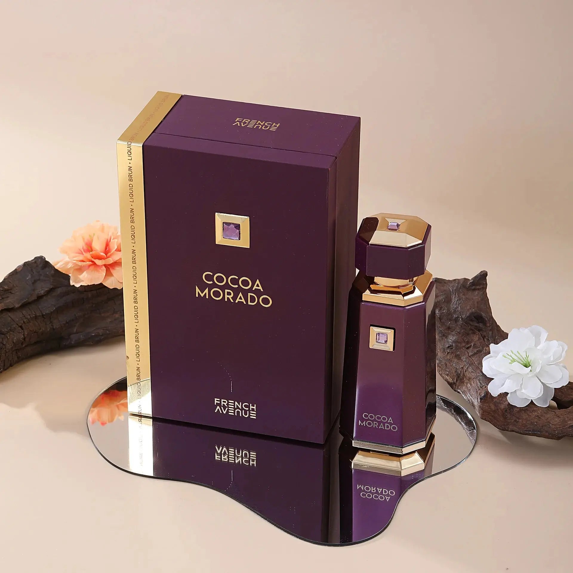 Arab perfume Liquid Brun Cocoa Morado Azzure Aoud French Avenue Fragrance Woody Spicy Vanilla Perfume Women Perfume Long Lasting theelegancejewellery