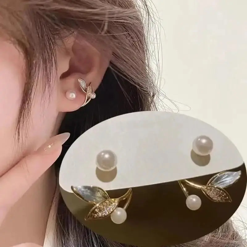 Korean Fashion Seven Star Zircon Earrings For Women Jewelry 2026 Trending New Luxury Women's Crystal Stars Stud Earrings Gifts theelegancejewellery