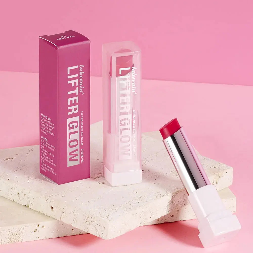 Lip Balm Lifter Glaze Oil Balm with Hyaluronic Acid and Hydrating Oil Blend with 24HRs of Smooth Moisturizing Shine Pink Makeup theelegancejewellery