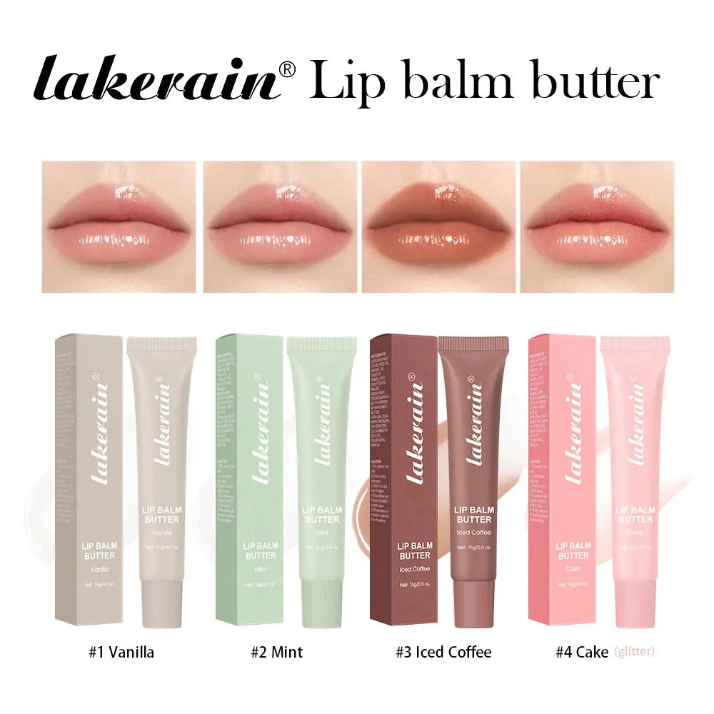Butter Lip Balm Long Lasting Nourishes Moisturizes Soothes Lips Jelly Lip Gloss Oil Beautifying Smoothing Lip Care Balm Makeup theelegancejewellery