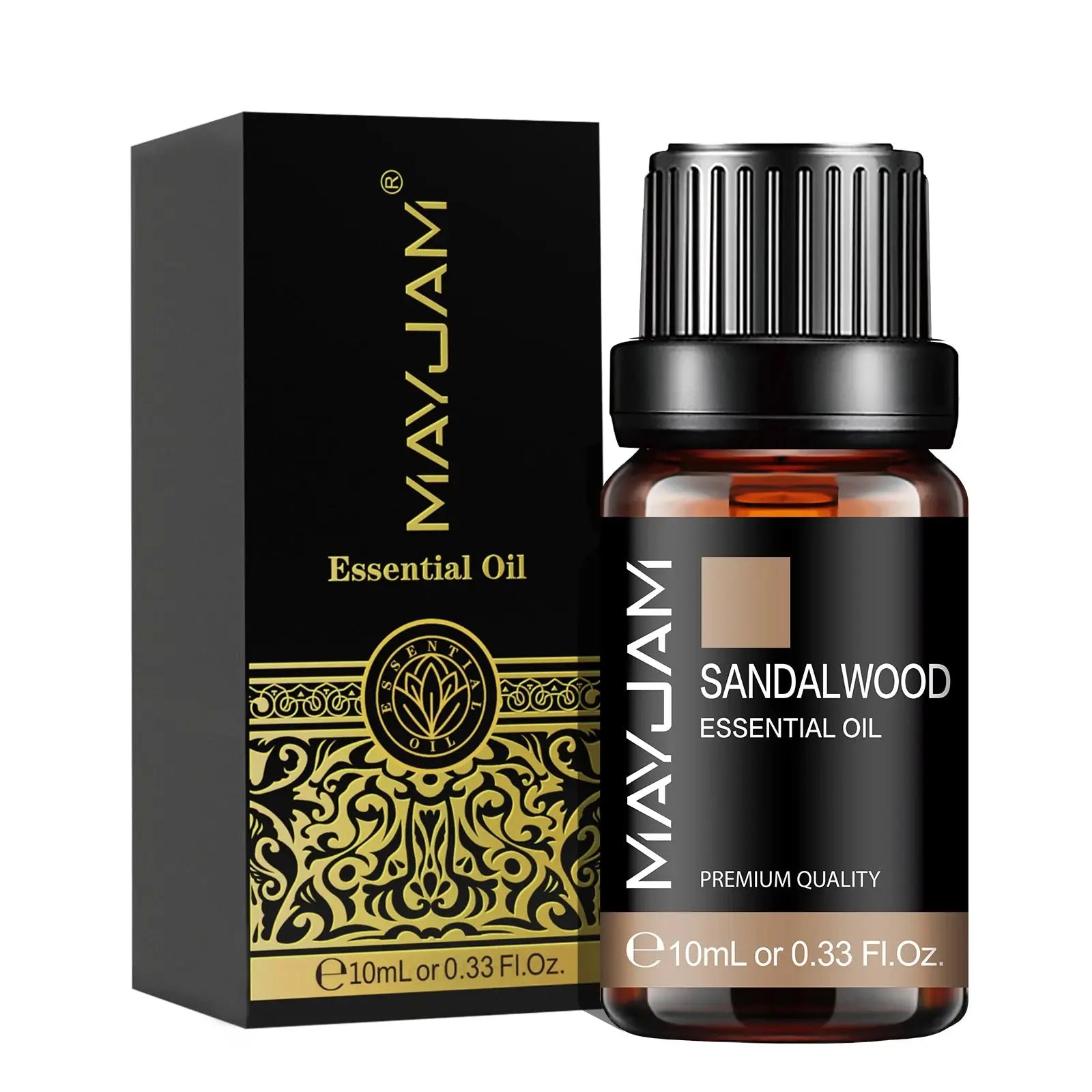MAYJAM 10ML Essential Oil Lavender Jasmine Eucalyptus Vanilla Sandalwood Bergamot Rosemary Citronella Cinnamon Fragrance Oil theelegancejewellery