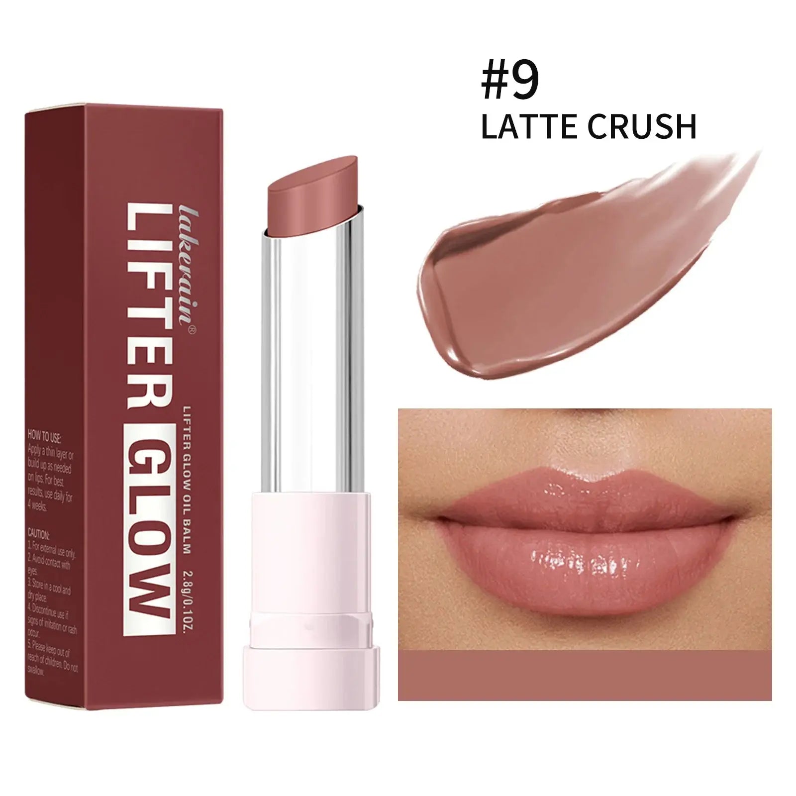 Lip Balm Lifter Glaze Oil Balm with Hyaluronic Acid and Hydrating Oil Blend with 24HRs of Smooth Moisturizing Shine Pink Makeup theelegancejewellery