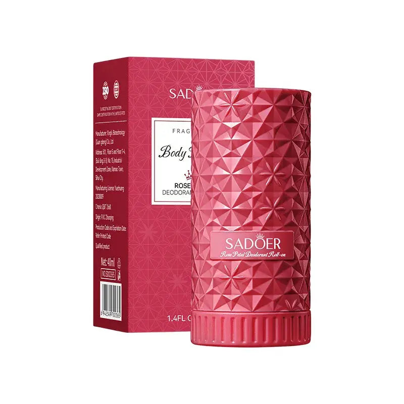 Fragrance-scented antiperspirant and deodorant roll-on, odor-free, suitable for underarms, neck, and body care theelegancejewellery