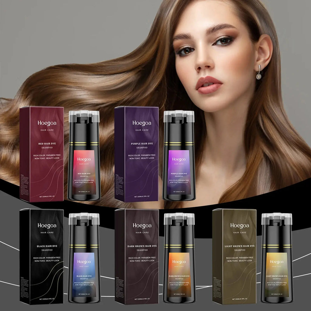 Hair Care Shampoo Series DIY Trendy Bright Long-Lasting Color Gentle Hair Nourishing and Smooth theelegancejewellery