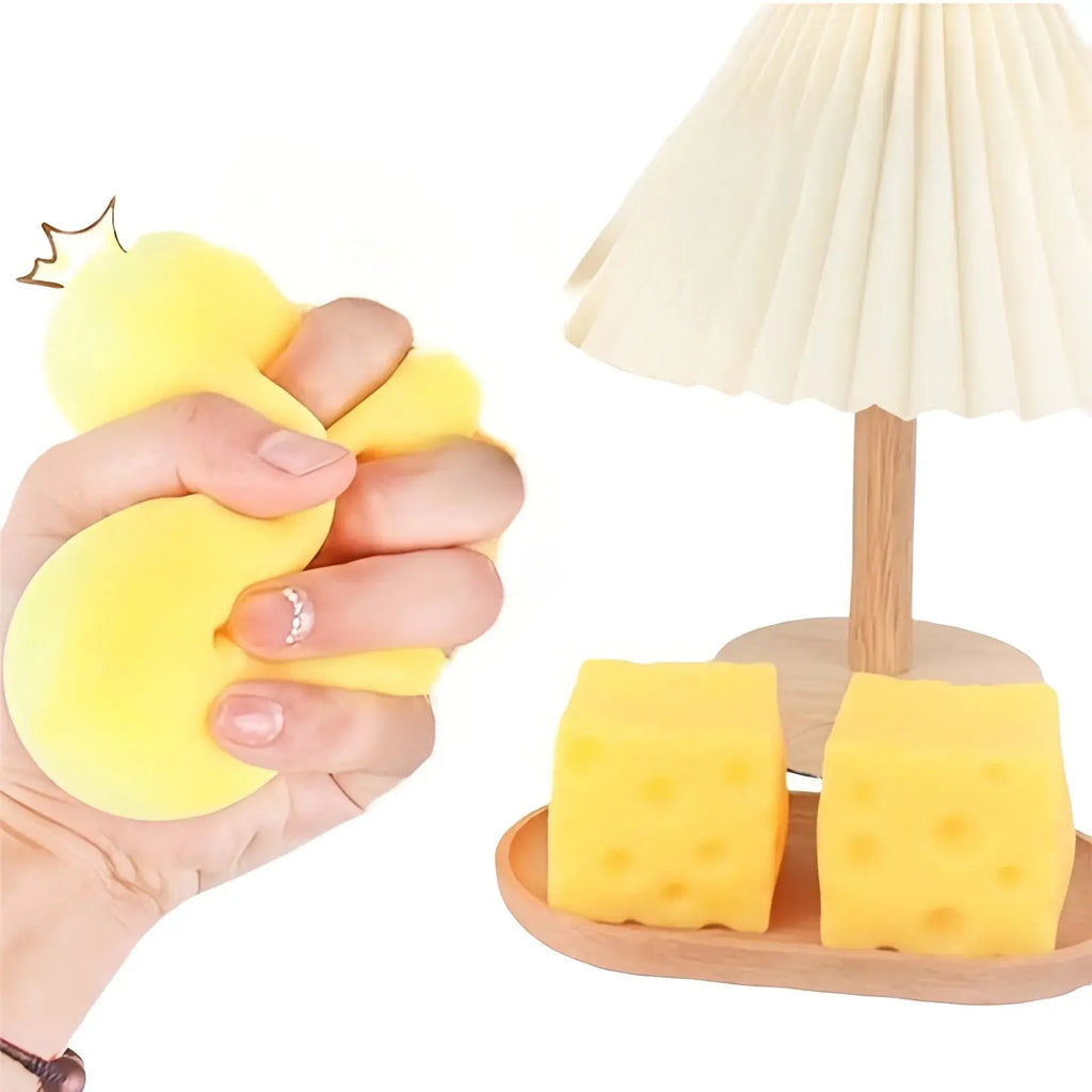 Needoh Cheese Squeeze Toy theelegancejewellery