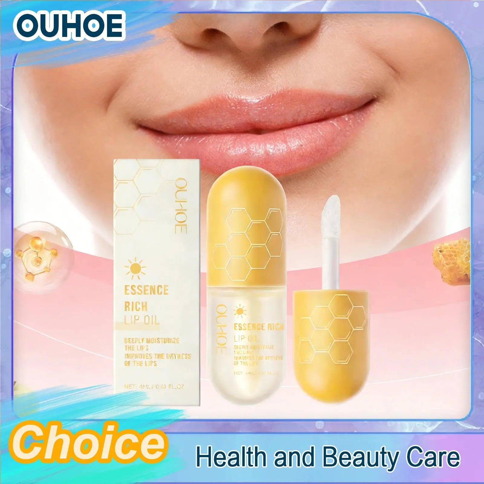 Lip Balm Serum Nourishing Lasting Moisturizing Repair Prevent Cracking Improve Dullness Reduce Line Plumper Oil Daily Lip Care theelegancejewellery