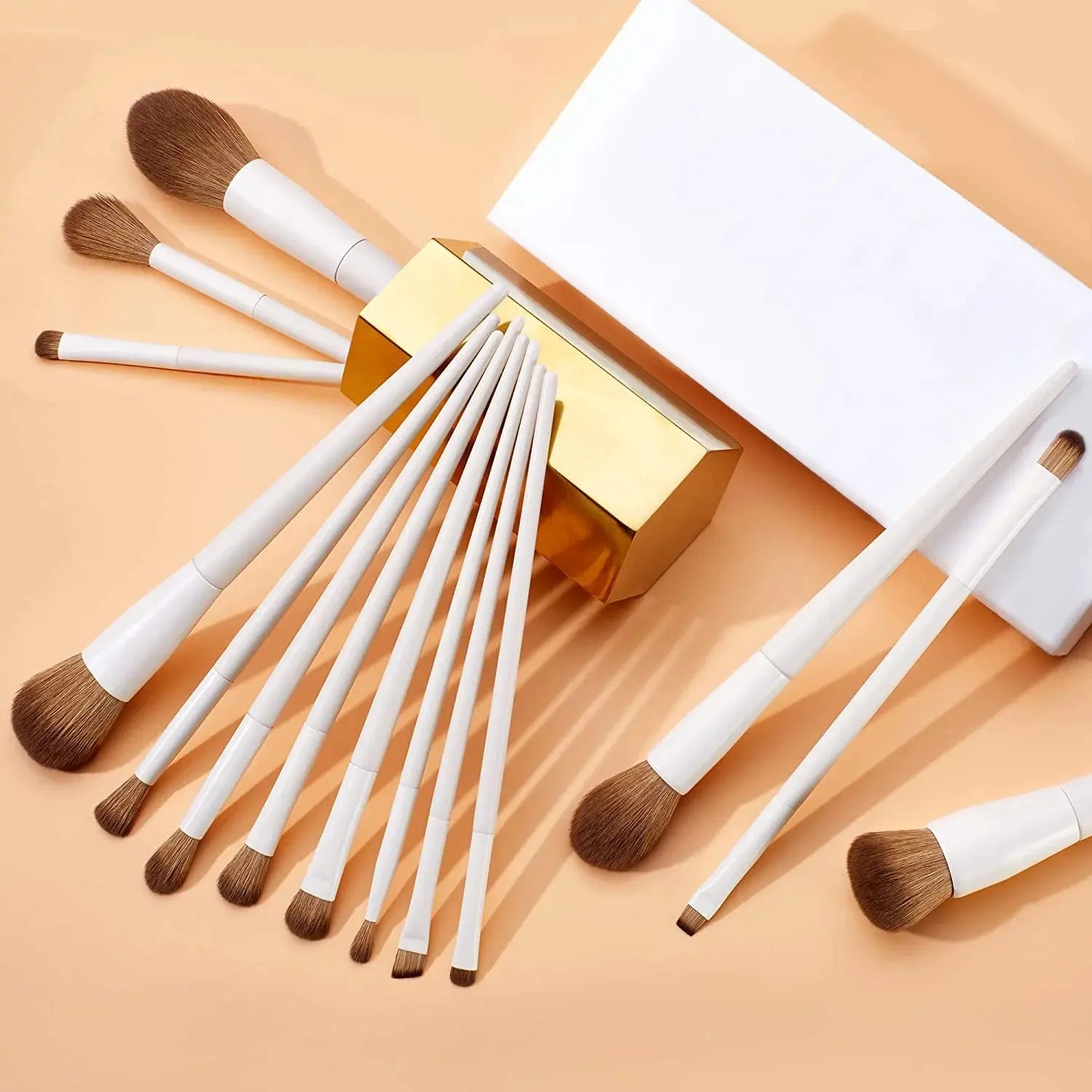 Makeup Brushes 14pc Makeup Brush set Synthetic Foundation Brush Powder Contour Eyeshadow Liner Blending Highlight theelegancejewellery