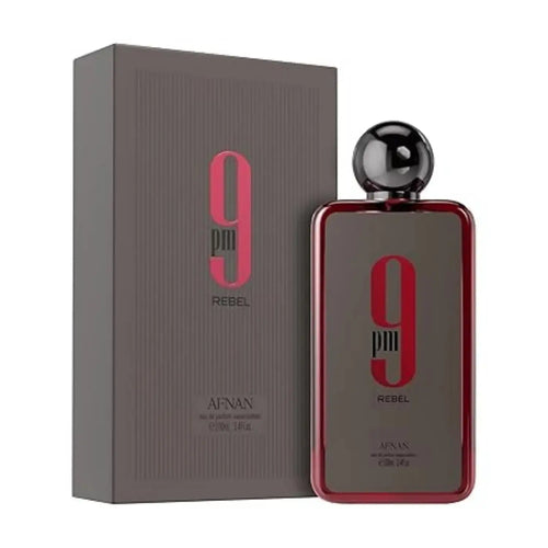 100ML Afnan 9 PM Rebel Unisex Eau De Parfum Original Arabic Perfume High Quality Brand Perfume For Men For Women Holiday Gifts theelegancejewellery