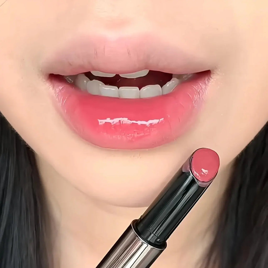 Herorange Mirror Lipstick, Super Pigmented, Non-Sticky, Non-Smudging, Easy to Apply, Long-Lasting, Not Easy to Fade, Moisturizing and Hydrating, Glossy Lipstick, Christmas Gift theelegancejewellery