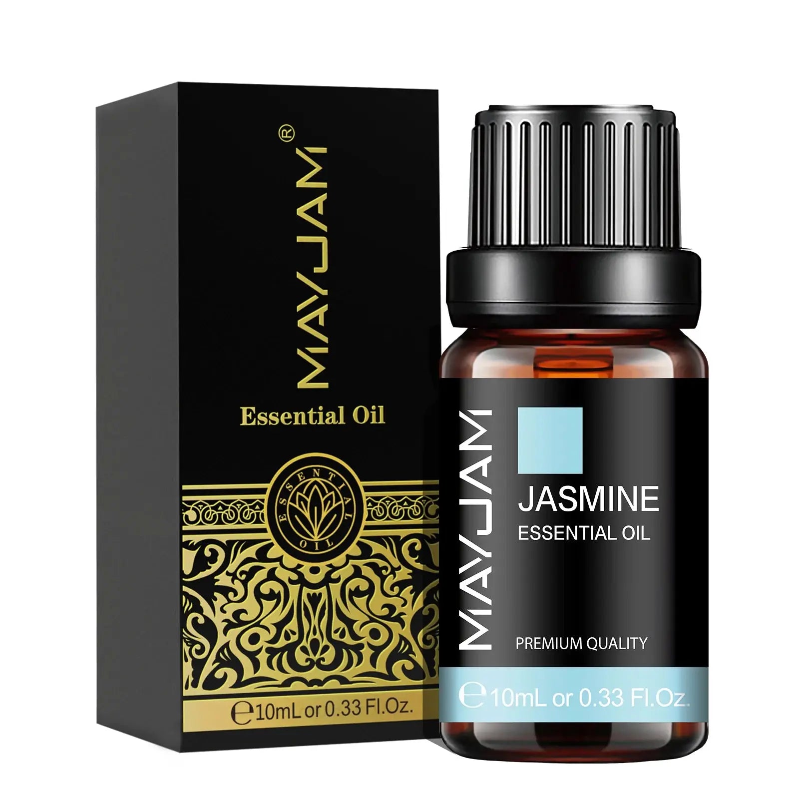 MAYJAM 10ML Essential Oil Lavender Jasmine Eucalyptus Vanilla Sandalwood Bergamot Rosemary Citronella Cinnamon Fragrance Oil theelegancejewellery