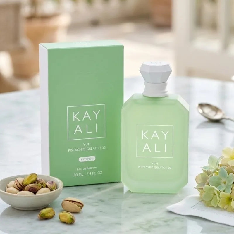 KAYALI Perfume 100ml Long Lasting Elegant Fresh Soft Floral Fruity Natural Luxury Fragrance Collection Yum Pistachio Gelato 81