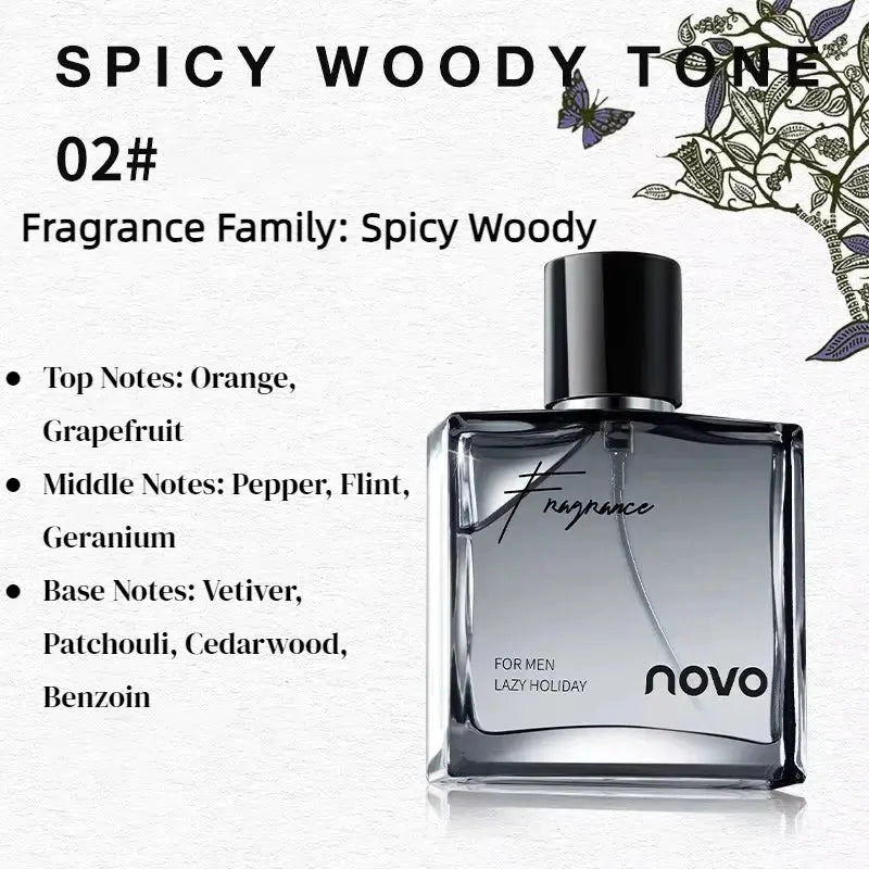 Business Men's Perfume Lasting Fragrance Fresh Temptation Natural Wood Fragrance Holiday Date Highend Gift For Boyfriend Perfume theelegancejewellery