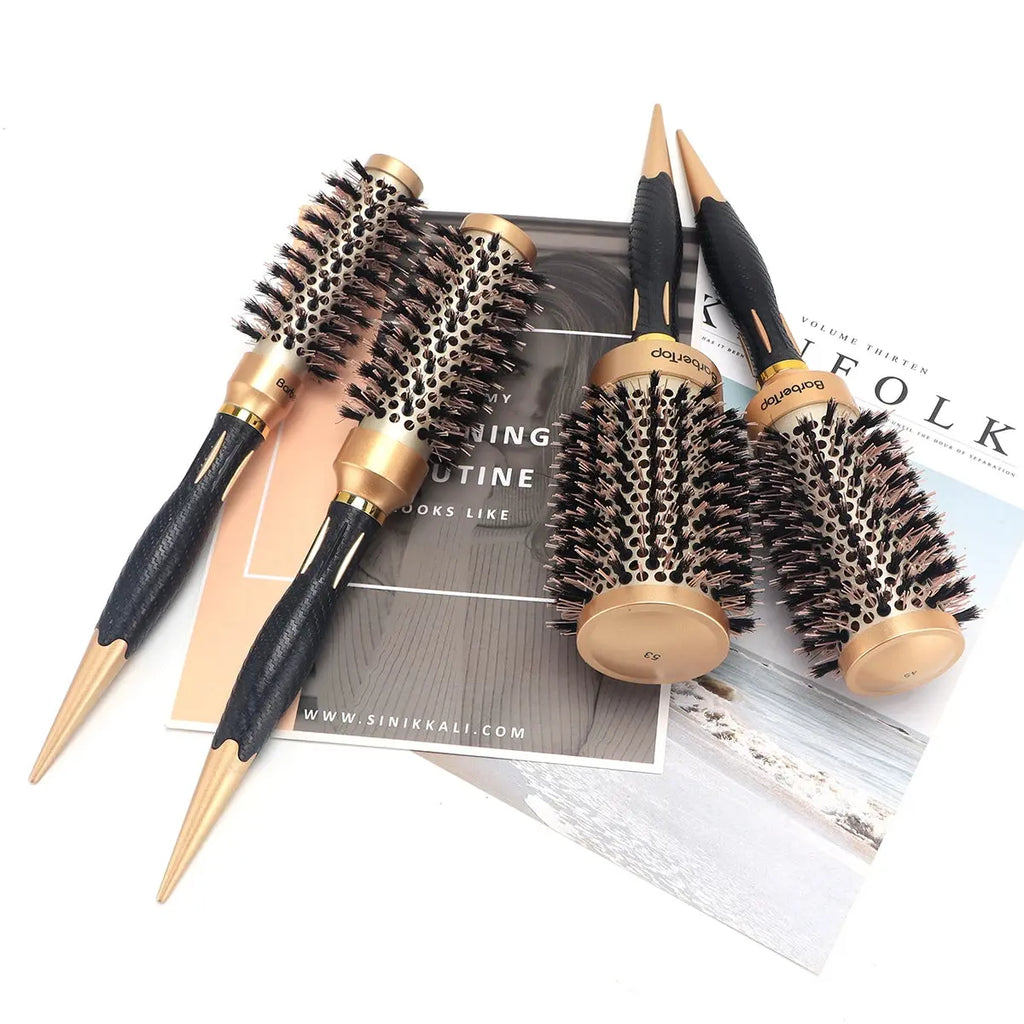 Salon Hairdressing Anti-static Hairdressing And Curling Styling Barber Hair Comb Women Wet Curly Hair Brush For  Styling Tool theelegancejewellery