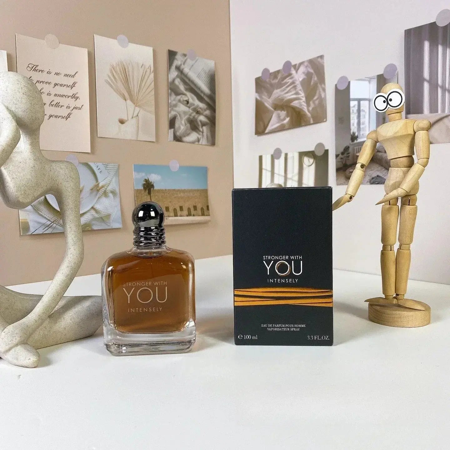 Luxury 100ML Perfume Famous Brands Men's Cologne Long Lasting Fragrance Stronger With You Prerfume Absoluteiy Intense theelegancejewellery