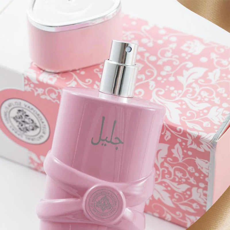 Luxury Arab Perfume,Unisex Eau De Parfum Spray,Flowers Fruits Notes Women Fragrance,Spicy Oriental Gourmand Scent,Musk Body Mist
