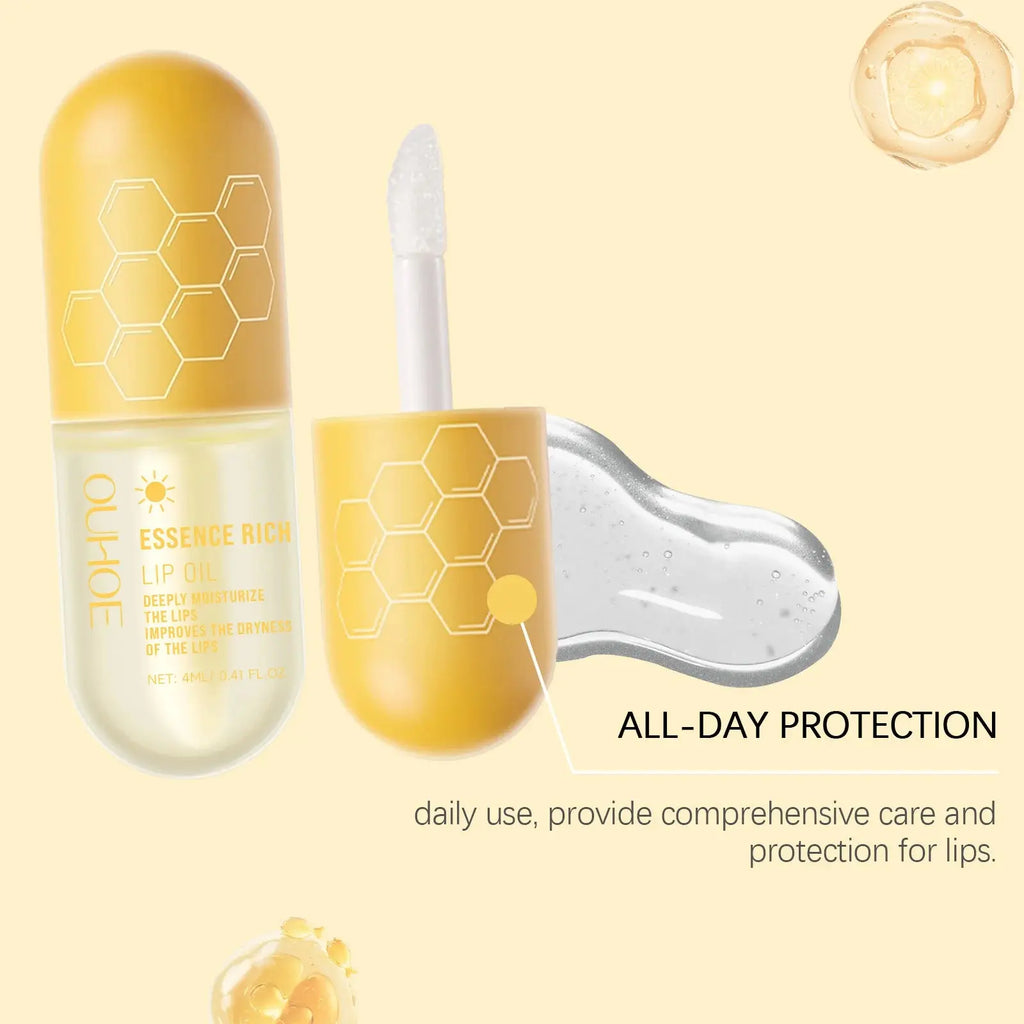 Lip Balm Serum Nourishing Lasting Moisturizing Repair Prevent Cracking Improve Dullness Reduce Line Plumper Oil Daily Lip Care theelegancejewellery