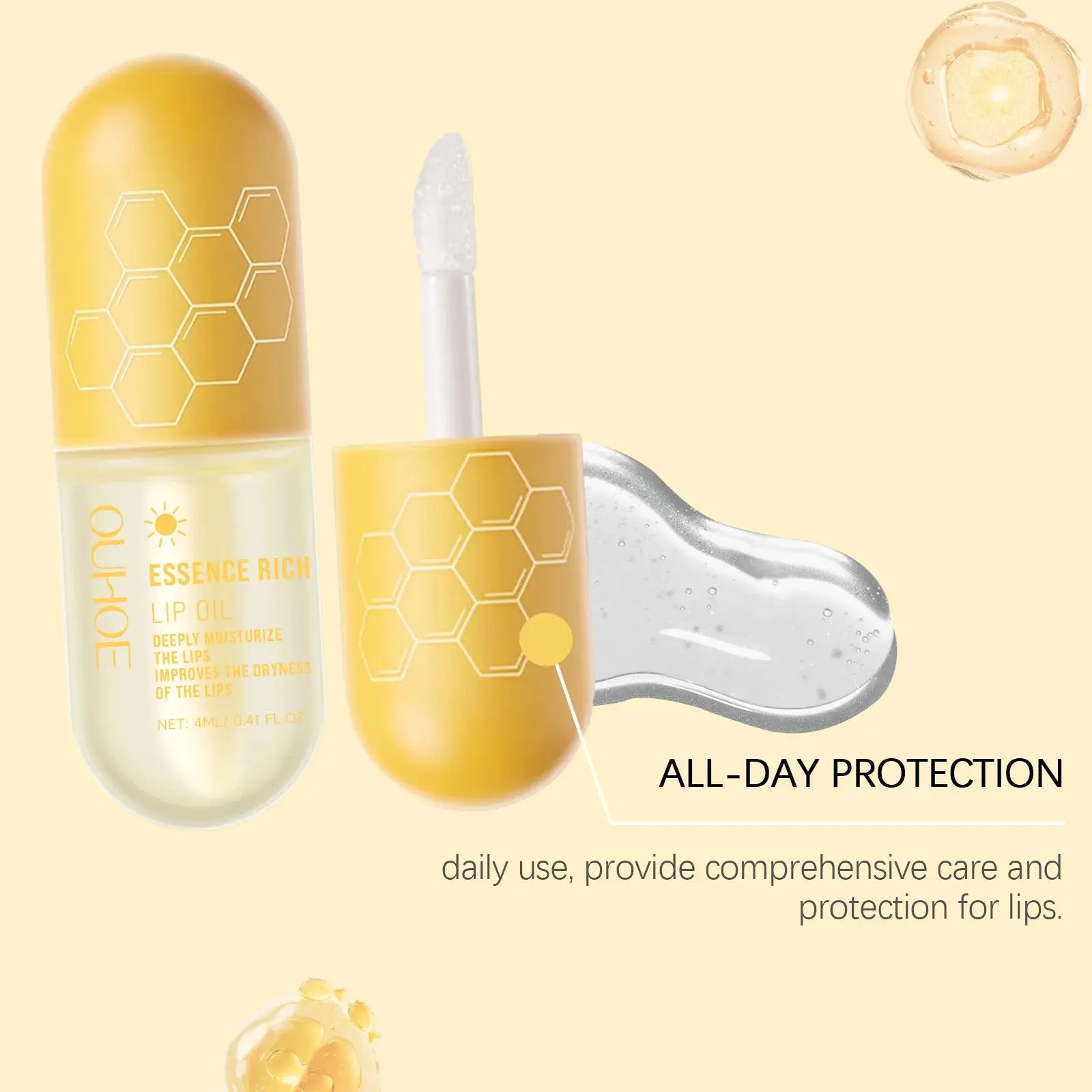 Lip Balm Serum Nourishing Lasting Moisturizing Repair Prevent Cracking Improve Dullness Reduce Line Plumper Oil Daily Lip Care theelegancejewellery