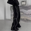 Men's Punk Straight Pants