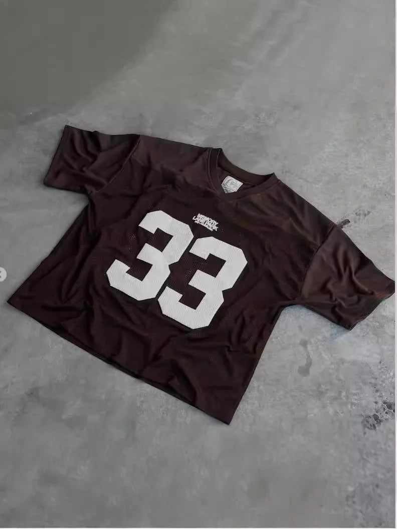 Y2K Mesh Jersey Tee