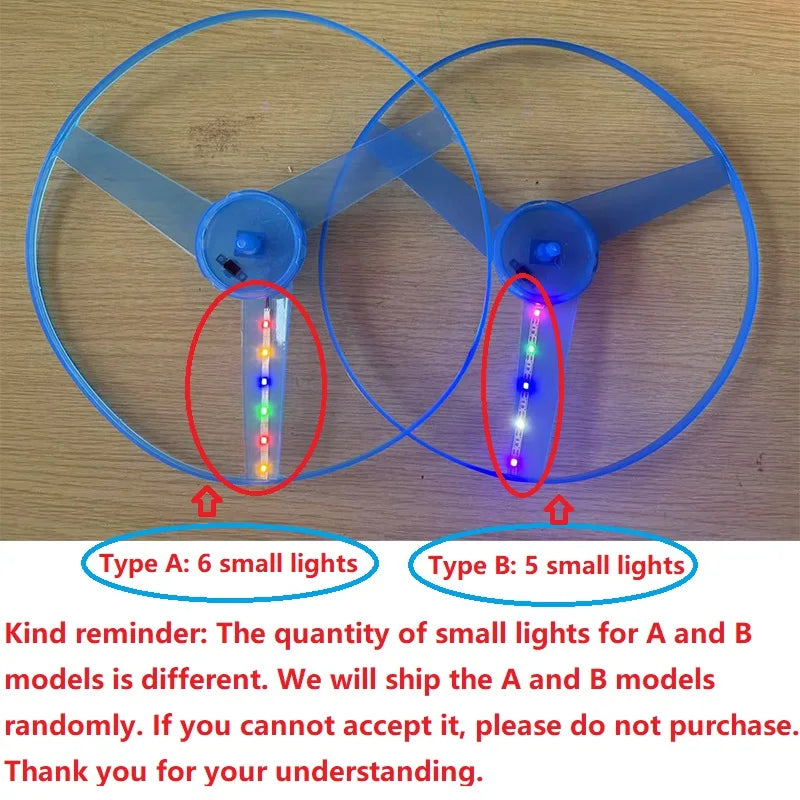 LED Flying UFO Disc Toy