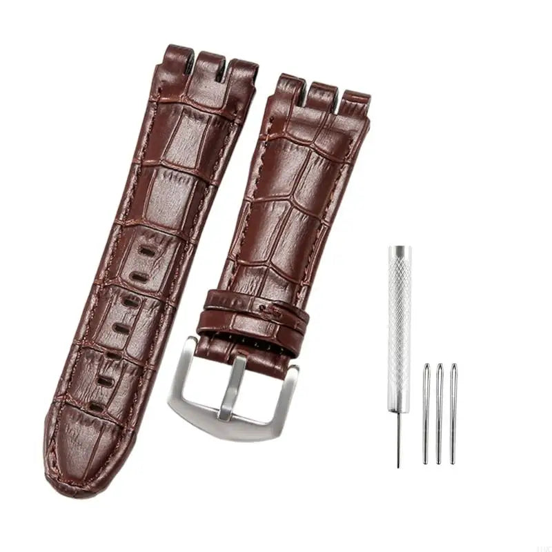 2025 New Sturdy Leather Watch Strap Resistant to Wear Offer Long Time Performances
