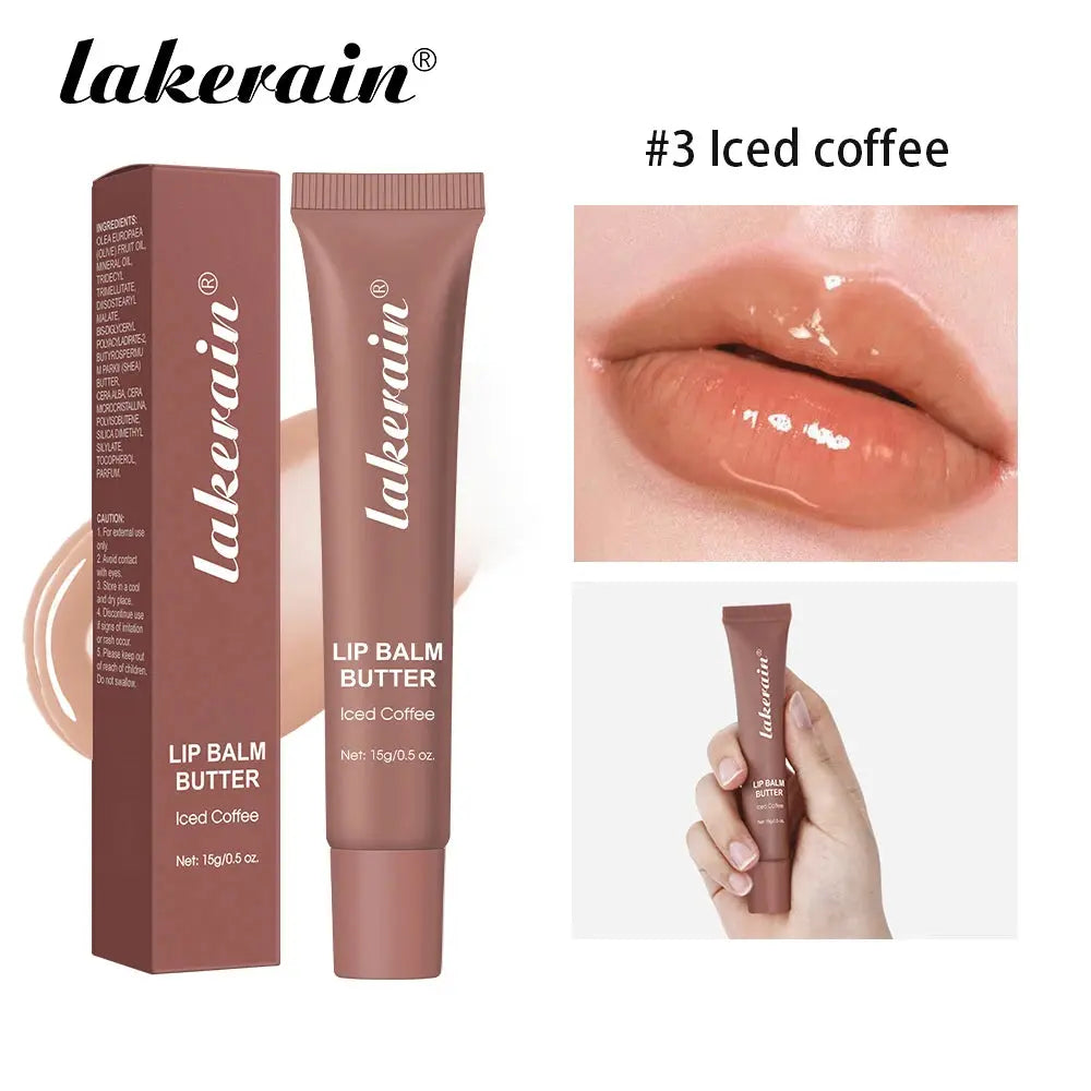 Butter Lip Balm Long Lasting Nourishes Moisturizes Soothes Lips Jelly Lip Gloss Oil Beautifying Smoothing Lip Care Balm Makeup theelegancejewellery