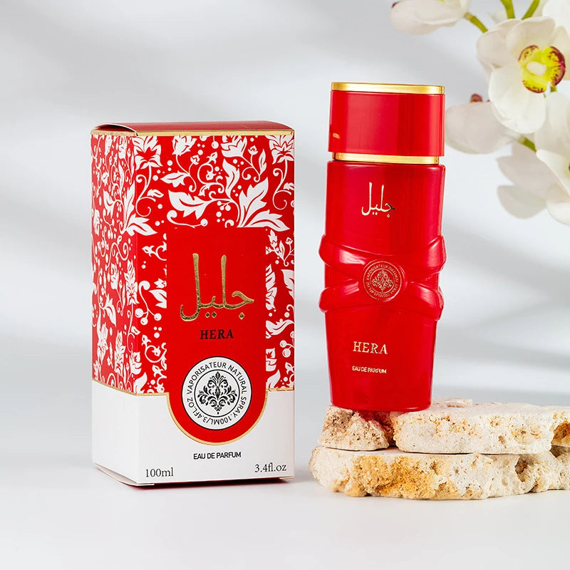 Luxury Arab Perfume,Unisex Eau De Parfum Spray,Flowers Fruits Notes Women Fragrance,Spicy Oriental Gourmand Scent,Musk Body Mist