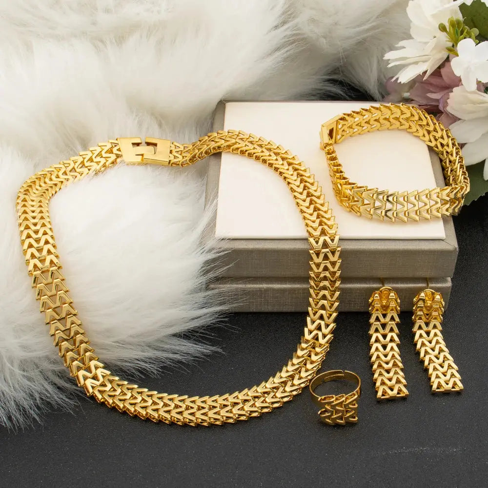 Necklace & Earring Set for Women,  Bracelet Jewelry Sets, Bridal Wedding Gift Jewellery Woman Accessories theelegancejewellery