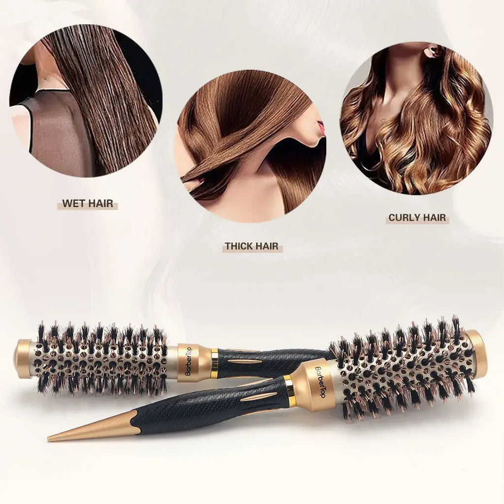 Salon Hairdressing Anti-static Hairdressing And Curling Styling Barber Hair Comb Women Wet Curly Hair Brush For  Styling Tool theelegancejewellery