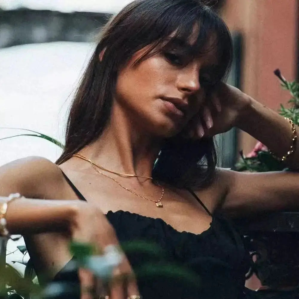 Stainless Steel Box Chain Necklace theelegancejewellery
