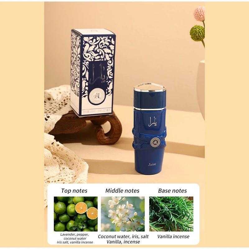 Luxury Arab Perfume,Unisex Eau De Parfum Spray,Flowers Fruits Notes Women Fragrance,Spicy Oriental Gourmand Scent,Musk Body Mist