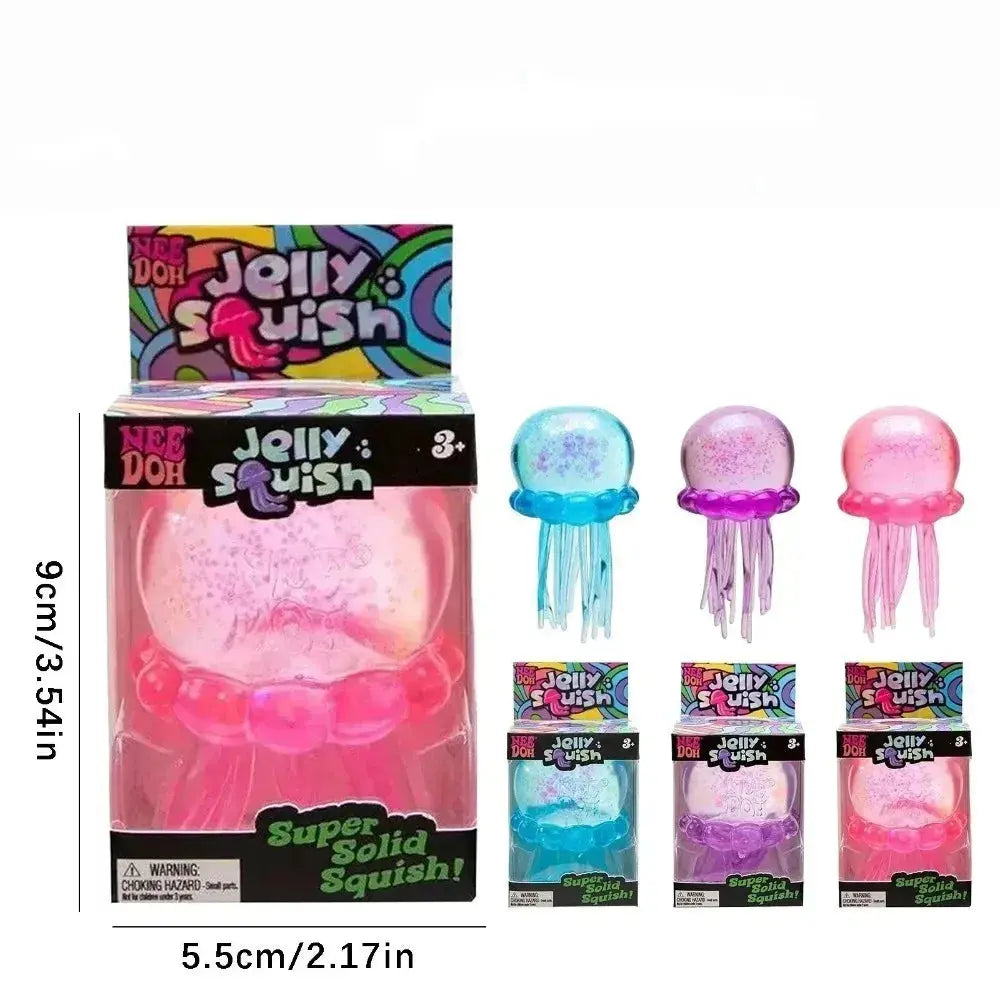 Jellyfish Squish Toy, Soft and Squishy Sensory Toy for Stress Relief, Popular  Gift for All Ages theelegancejewellery