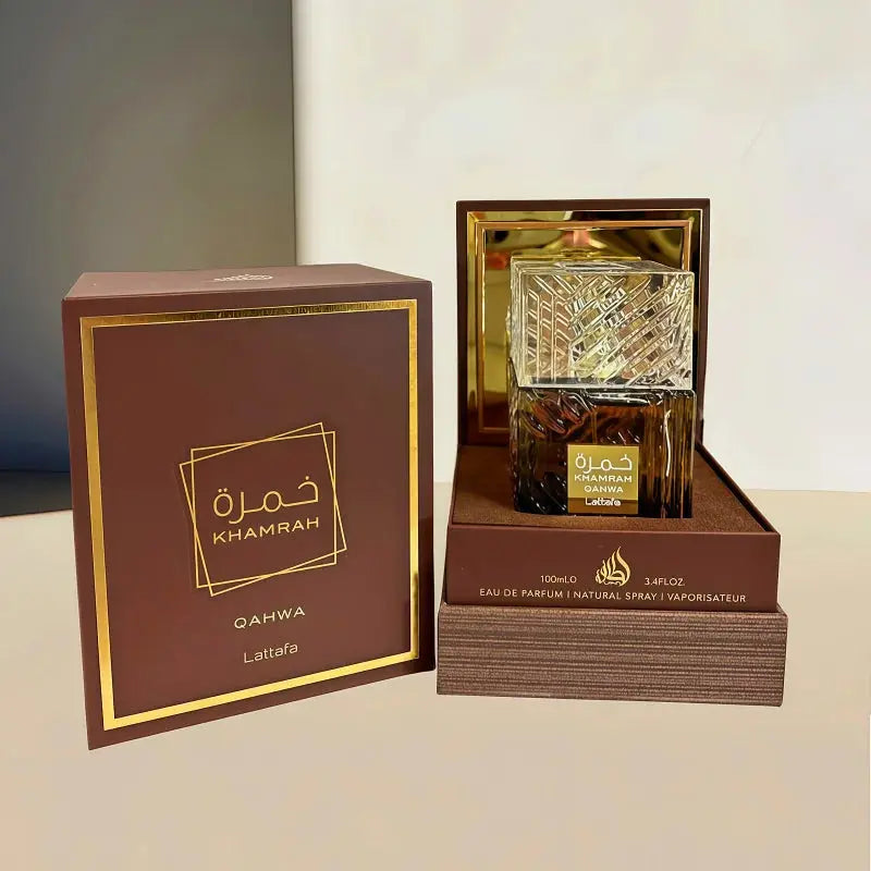 100ml Khamrah Middle Perfumes Árabes Originales Long-lasting Sandalwood and Pine Scent Cologne Men's Luxury Perfume Gift theelegancejewellery