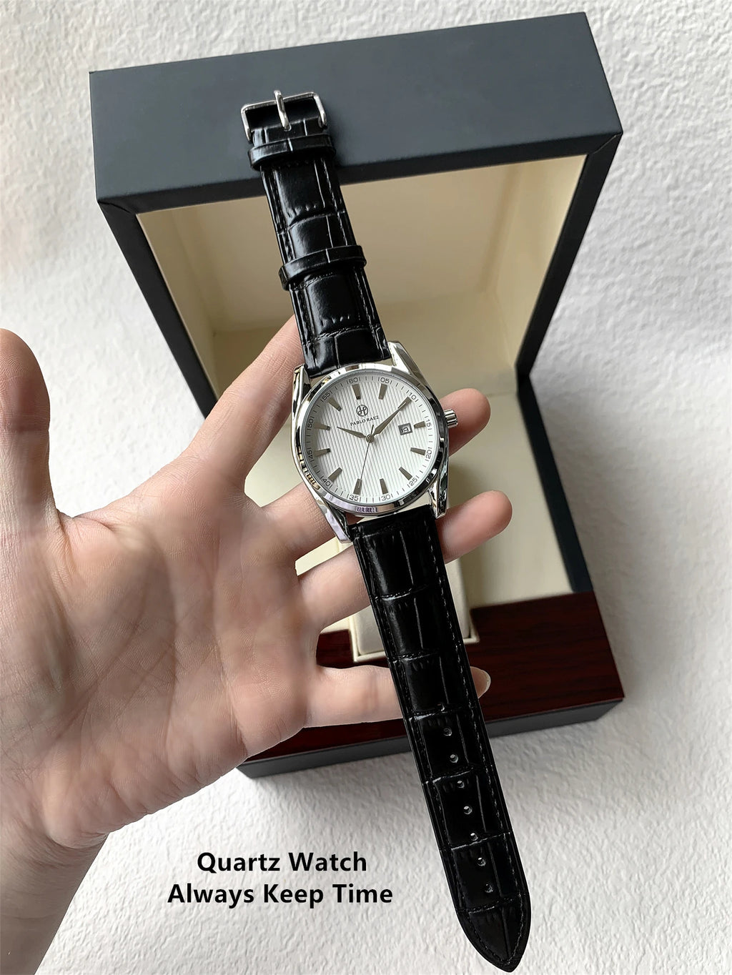 PABLO RAEZ Real Photos Luxury Men Quartz Watch Waterproof Date Wristwatch Men Watches Male Clock Sports Reloj High Quality +Box